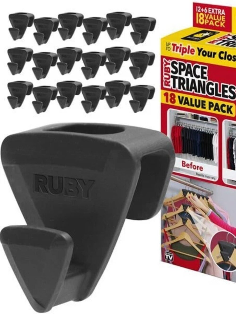 BulbHead Ruby Space Triangles 18 Pk